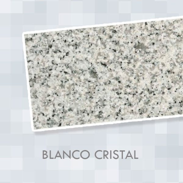 Granito chino Blanco Cristal para mesones de cocina en Quito