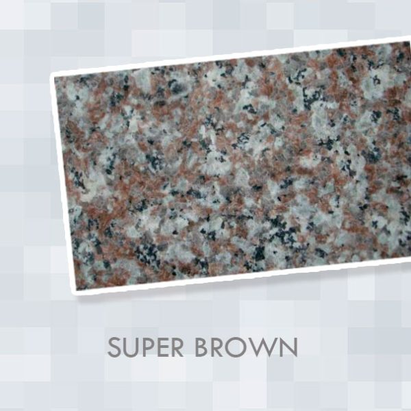 Granito chino Super Brown para mesones de cocina en Quito