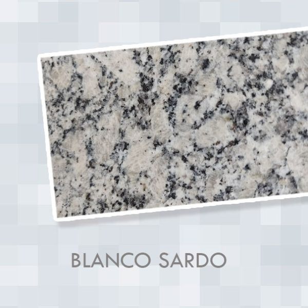 Granito Blanco Sardo para cocina en Quito