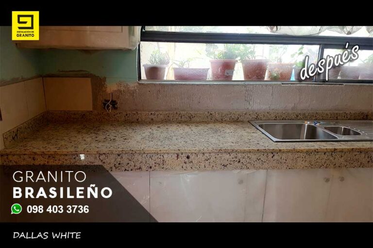 Blanco Dallas White Granito Brasilero