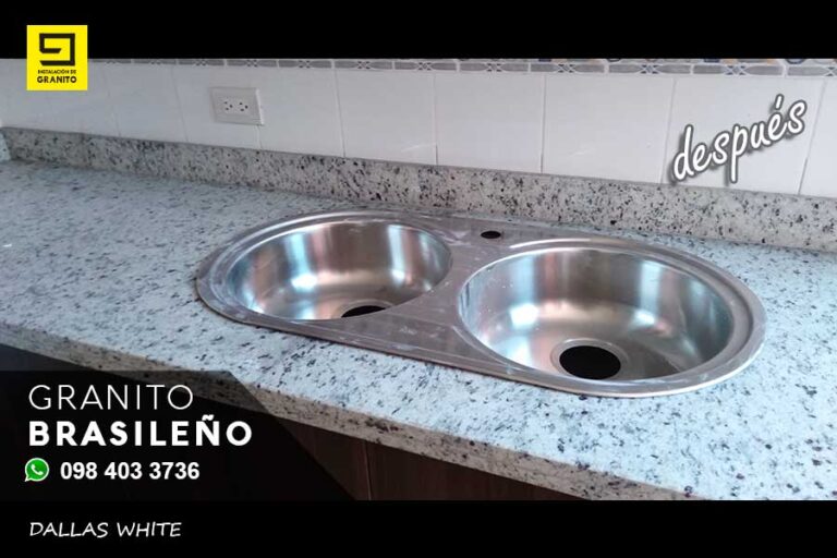 Mesones Dallas White Granito Brasileño