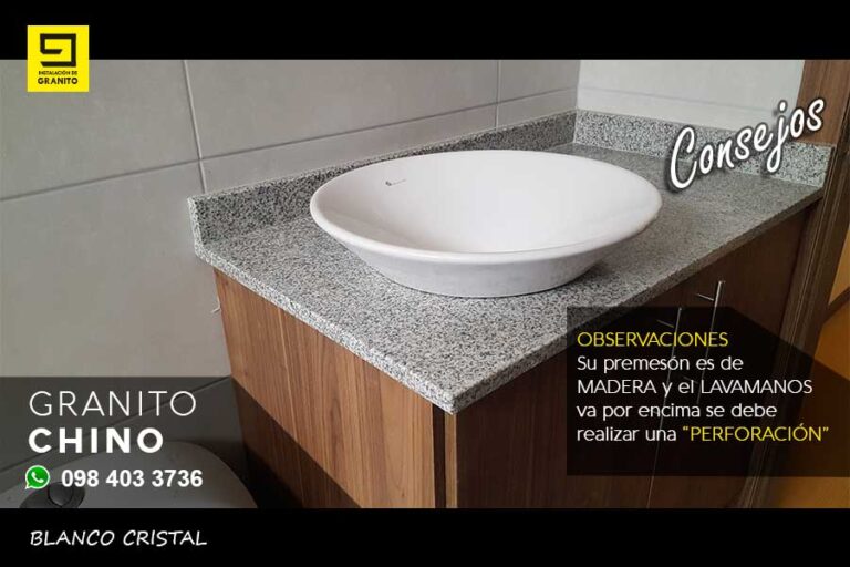 Lavamanos granito Blanco