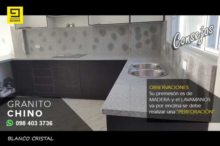 Granito Chino Blanco Cristal