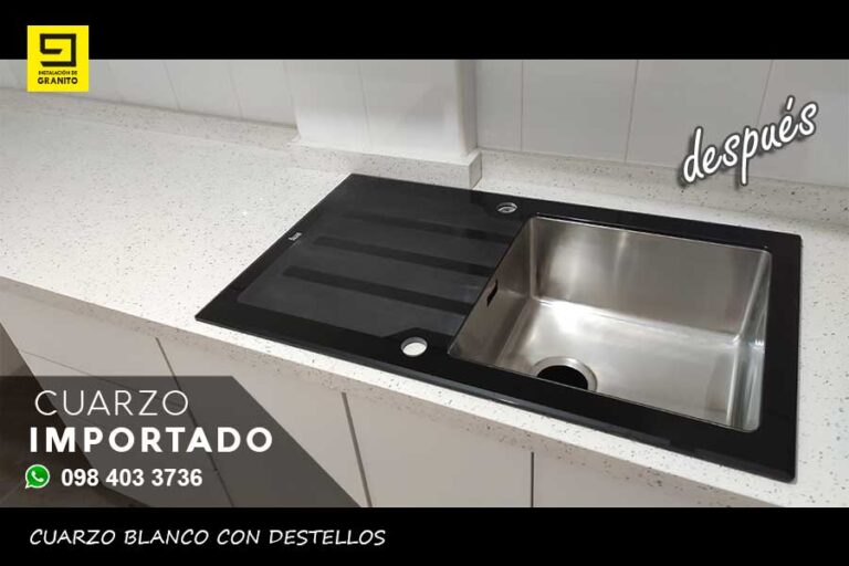INSTALACION DE CUARZO BLANCO ESTELAR