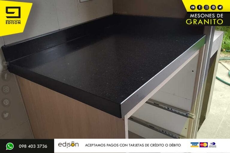 INSTALACION DE GRANITO NEGRO SAN GABRIEL